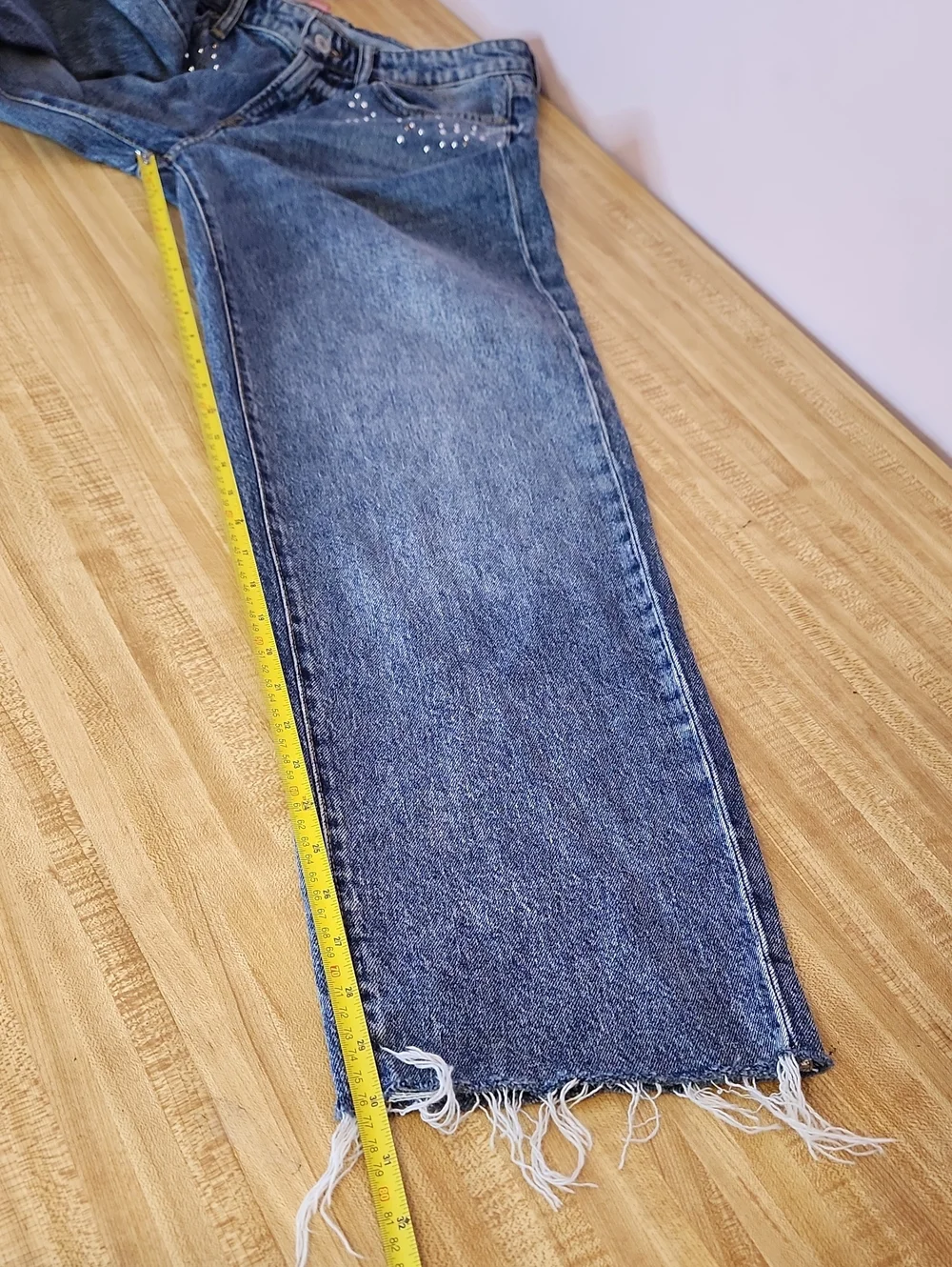 LUCKY BRAND The Baggy Jeans with Silver Studs, size 4/27